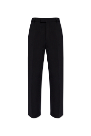 【FERRAGAMO】バージンウールパンツ（関税込み） FERRAGAMO Wool pants with crease | Men's Clothing | Vitkac